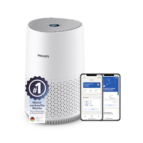 (-33%) Philips Luftreiniger 600 Serie, Weiß, für Räume bis 44 m²