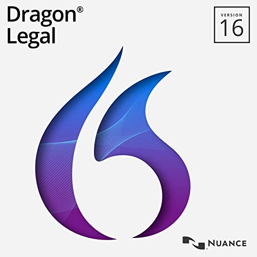 Dragon Legal 16.0 Speech Dictation and Voice Recognition Software [PC Download]