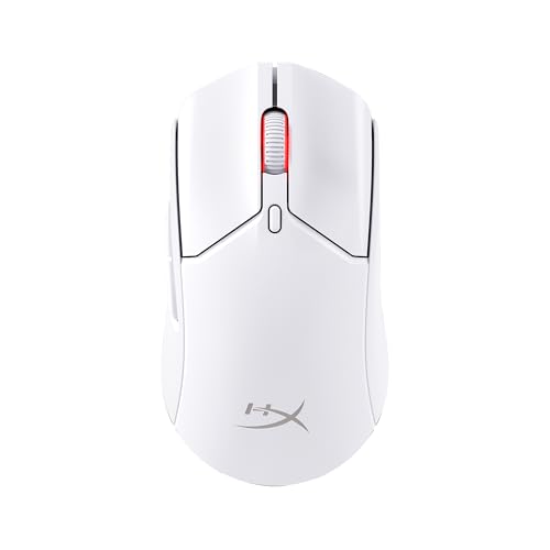 HyperX Pulsefire Haste 2 Smartchoice Dual Wireless RGB Gaming Mouse, Upto 26K DPI, HyperX 26K Sensor, 61g Ultra Lightweight, 100 Hr Battery Life, 1K H
