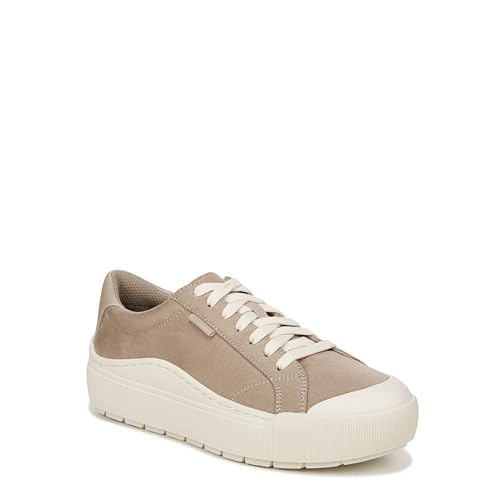 Dr. Scholl's Shoes Womens Time Off Platform Slip On Fashion Sneaker Toasted Taupe Microfiber 8.5 M