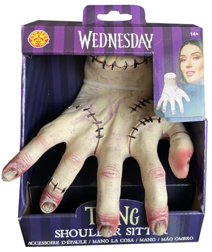Rubies Wednesday TV Series: Thing Shoulder Sitter for Adults, No Size White