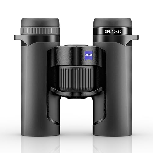 Zeiss SFL Binocular 10X30 Binocular, Black (SmartFocus Lightweight, 90% Light Transmission, Ultra-High-Definition, Water Resistance)