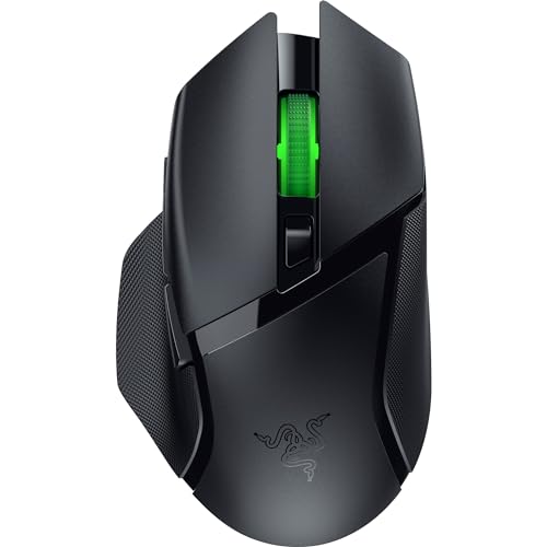Amazon.com: Razer Basilisk V3 X HyperSpeed Customizable Wireless Gaming Mouse: Mechanical Switches Gen-2-5G Advanced 18K Optical Sensor - Chroma RGB - 9 Programmable Controls - 285 Hr Battery - Classic Black : Electronics