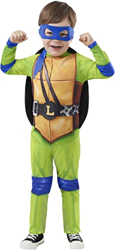 InSpirit Designs Teenage Mutant Ninja Turtles Toddler Classic Leonardo Costume | Officially Licensed | 2T-4T | Costume Accessory | Group Costume
