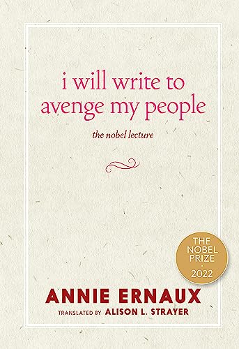 I Will Write to Avenge My People book cover