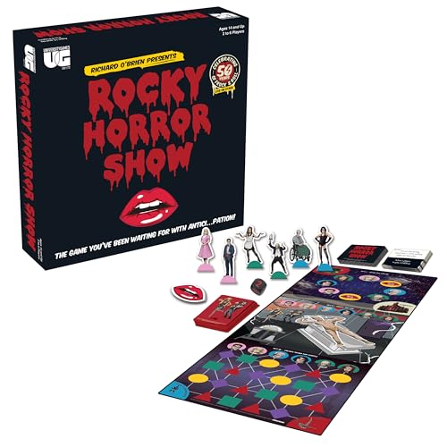 University Games, Rocky Horror Show Party Game, for Lovers of Rocky Horror Picture Show, Ages 12 and Up
