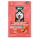 Jinx Dry Dog Food - Real Salmon, Brown Rice & Sweet Potato, 4lb | Premium Kibble for Digestive Support & Healthy Immunity - No Fillers, All Lifestages (Puppy, Adult & Senior), Breeds & Sizes