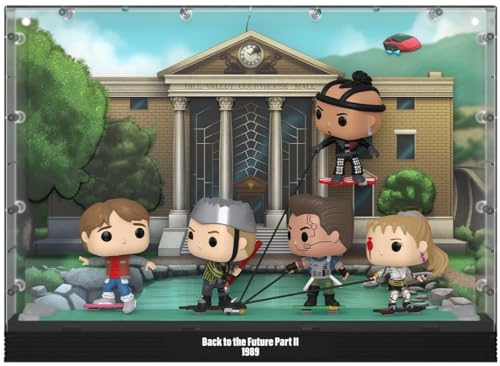 Funko Pop! Moments Deluxe: Back to The Future 2 - Marty McFly - Hoverboard Chase - Collectable Vinyl Figure - Gift Idea - Official Merchandise - Toys for Kids & Adults - Movies Fans