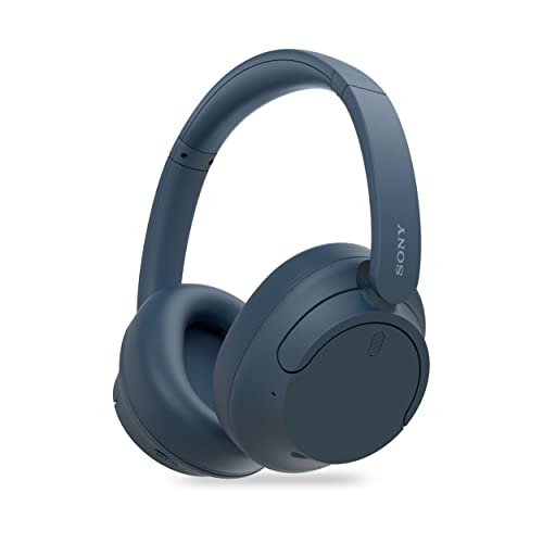Sony WH-CH720N Active Noise Cancellation Wireless Bluetooth Over Ear Headphones with Mic, Adaptive Sound Control, Quick Charge, Up to 35Hrs Battery,