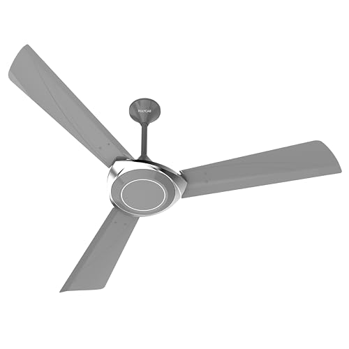 Polycab Superb Neo Star Rated, 1200mm Ceiling Fan For Home | High Speed & Air Delivery | Saves Up To 33% Electricity, 100% Copper, Rust-Proof Blades, 