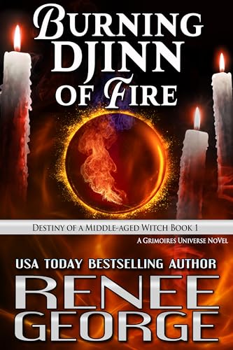 Burning Djinn of Fire book cover