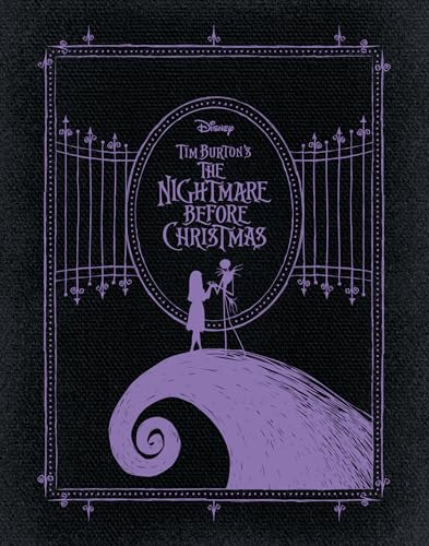 Tim Burton's The Nightmare Before Christmas book cover