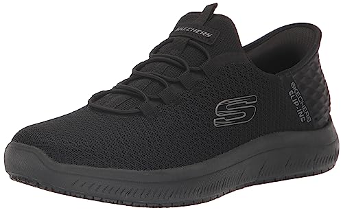 Skechers Men's Summits Colsin Sr Hands Free Slip -Ins, BBK, 11