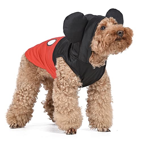 Disney for Pets Mickey Mouse Halloween Costume for Dogs - Officially Licensed Halloween Costumes for Dogs, Size Small