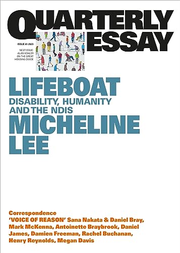 Lifeboat: Disability, Humanity and the NDIS (By: Micheline Lee) cover