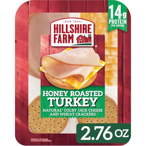 Hillshire Farm Snack Kit: Honey Turkey, Colby Jack Cheese, Wheat Cracker, 2.76 Oz