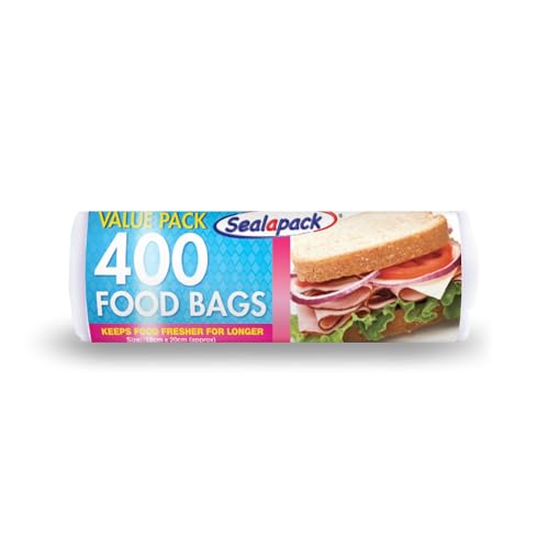 Sealapack Food Bags, Ready To Use Roll, Kitchen Essential, Roll Of 400 Bags