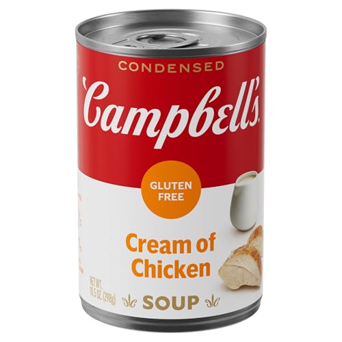 Campbell's Condensed Gluten Free Cream of Chicken Soup, 10.5 oz Can