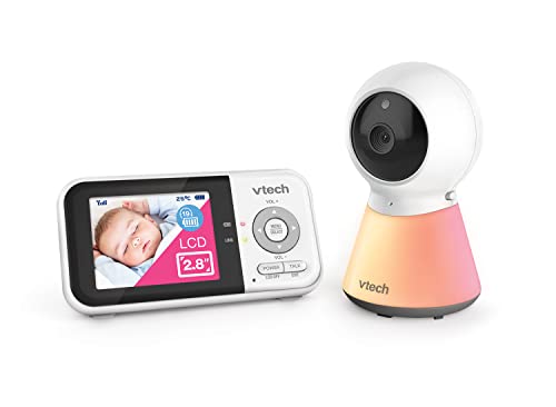 VTech BM3350N 2.8" Full Colour Video Baby Monitor with Night Light, 2-Way Talk, Soothing...