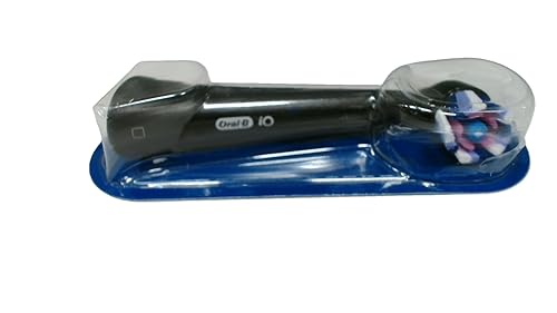 (-16%) Oral-B iO Strahlendes Weiss Aufsteckbürsten für elektrische Zahnbürste, 6 Stück, aufhellende Zahnreinigung, original Zahnbürstenaufsatz für Oral-B iO Zahnbürsten, briefkastenfähige Verpackung, Black
