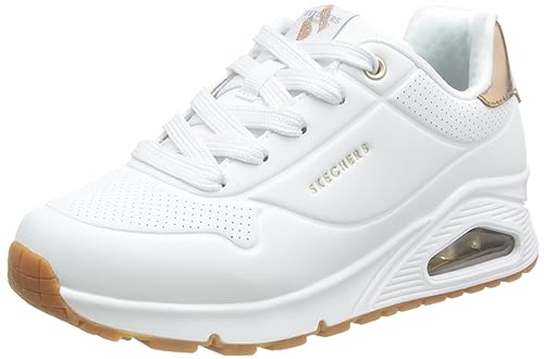🔥 SELTEN SO GÜNSTIG (-56%) Skechers UNO GEN1 Shimmer Away Slip-On, Weiß, 37.5 EU