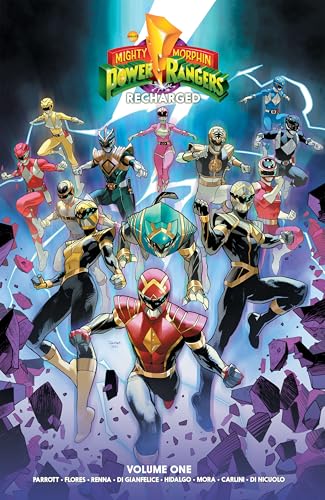 Mighty Morphin Power Rangers: Recharged Vol. 1 (By: Ryan Parrott) cover
