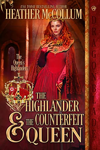 The Highlander & The Counterfeit Queen cover