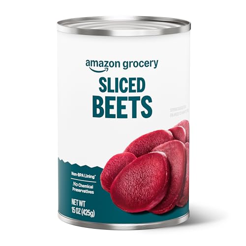 Amazon Grocery, Sliced Beets, 15 Oz (Previously Amazon Fresh, Packaging May Vary)