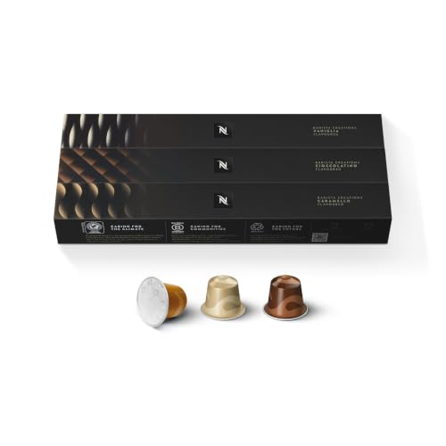 Nespresso Capsules Original Line Barista Flavored Pack Medium Roast