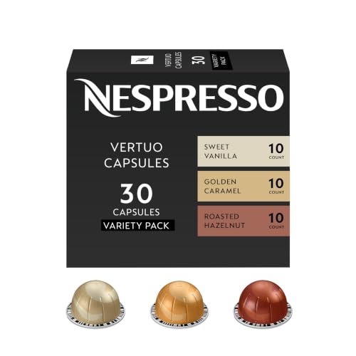 Nespresso Capsules Vertuo Barista Flavored Pack Medium Roast Coffee