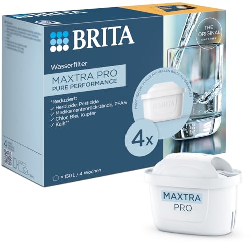 (-45%) BRITA Wasserfilter-Kartuschen MAXTRA PRO Pure Performance - 4er-Pack