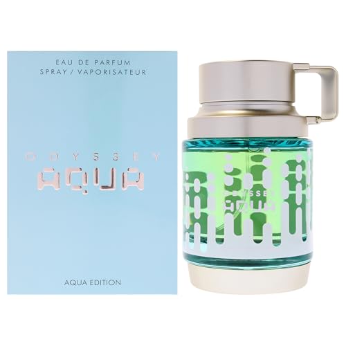 Armaf Odyssey Aqua Edition for Men Eau de Parfum Spray, 3.4 Ounce