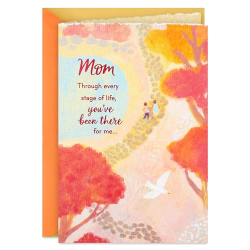 Hallmark Mother's Day Card (There for Me) for Mom Birthday, Thank You, Any Occasion