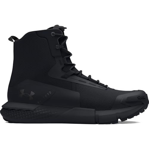 Under Armour Women's Charged Valsetz, (001) Black/Black/Jet Gray, 7.5, US