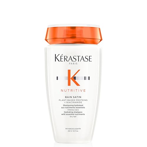 Kérastase Nutritive Bain Satin Shampoo – For Dry Hair, 8.5 Fl Oz