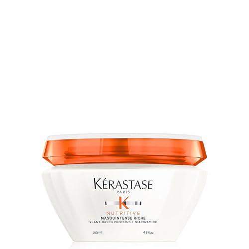 Kérastase Nutritive Masquintense Riche Máscara de Tratamento Capilar para Cabelos Muito Secos e Grossos Nutrição Intensa...
