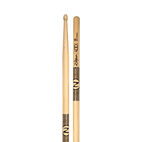 (-23%) Avedis Zildjian Company, Z5B-400, Limitierte Auflage zum 400. Jahrestag, Schlagzeugstöcke, 5B Holzspitze