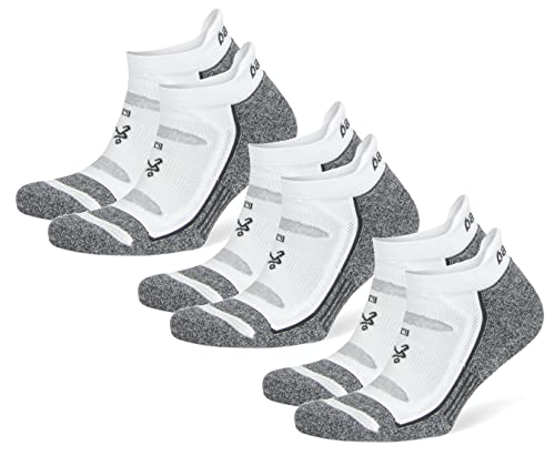 Balega Womens White No-show Performance Athletic Running Socks, White, Small US : Clothing, Shoes & Jewelry