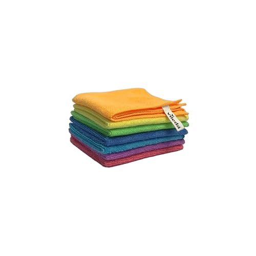(-34%) Vileda Mikrofasertücher Colors, Allzweck-Putztücher, 7er Pack