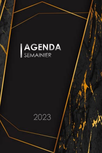 Agenda 2023 Planificateur Hebdomadaire 1 Semaine Sur 2 Pages 12 Mois