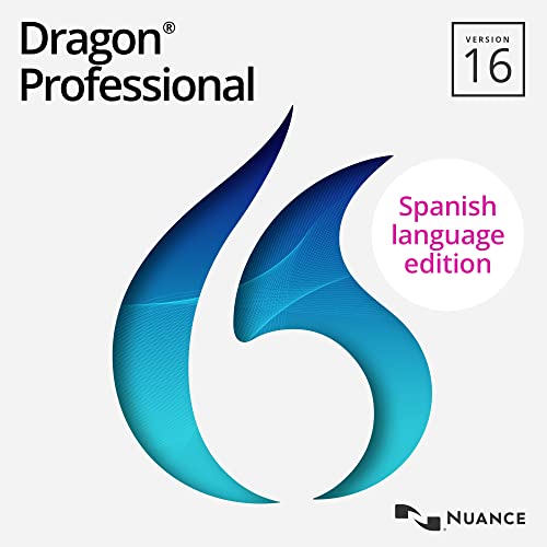 Dragon Professional 16.0 Speech Dictation and Voice Recognition, Spanish [PC Download]