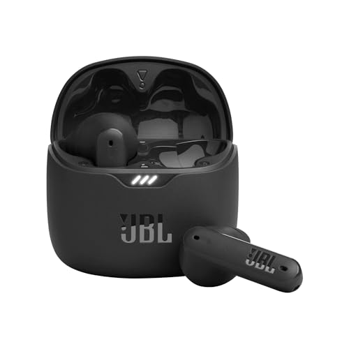 JBL Tune Flex - True Wireless Noise Cancelling Earbuds (Black), Small