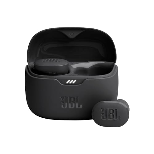 JBL Tune Buds - True wireless Noise Cancelling earbuds, JBL Pure Bass Sound, Bluetooth 5.3, 4-Mic technology for Crisp, Clear Calls, Up to 48 hours of battery life, Water and dust resistant (Black)