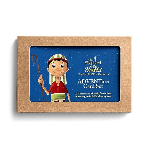 DaySpring - The Shepherd on the Search Finding Christ in Christmas: ADVENTure Card Set (U0524)