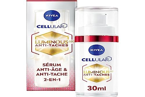 (-11%) NIVEA Luminous 630 – Anti-Aging & Anti-Flecken-Serum – Tiefenauffüller & Kollagen-Booster – Thiamidol & Hyaluronsäure – für alle Hauttypen – 30 ml