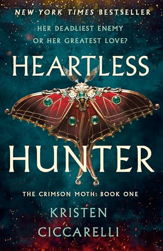 The Crimson Moth / Heartless Hunter cover