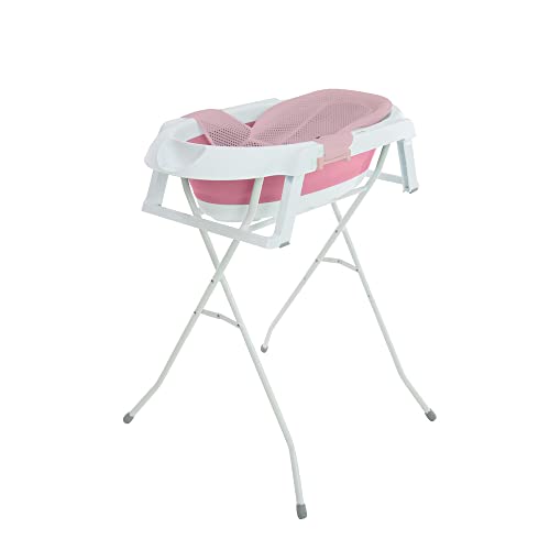 Safety 1st, Banheira Smile com Suporte, Pink