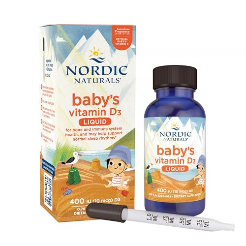 Nordic Naturals Baby's Vitamin D3 Liquid Drops