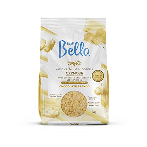 Confete Cremosa Chocolate Depil Bella