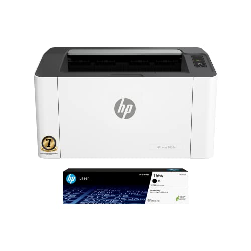 HP Laser 1008a Printer, Single Function, Print, Hi-Speed USB 2.0, Up to 21 ppm, 150-sheet Input Tray, 100-sheet Output Tray, 10,000-page Duty Cycle, 1